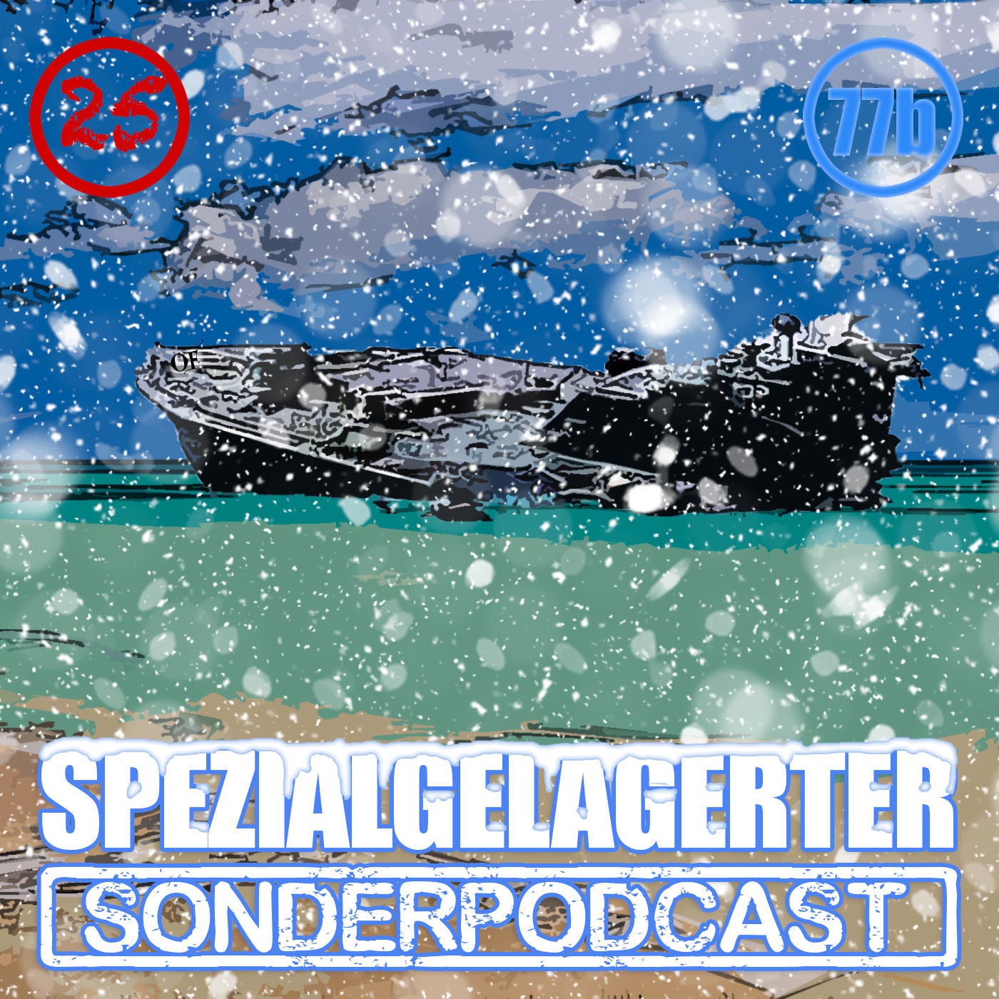 SSP #77b: Die drei ??? - Geisterbucht - Flammendes Wasser (150B - Tür 25)