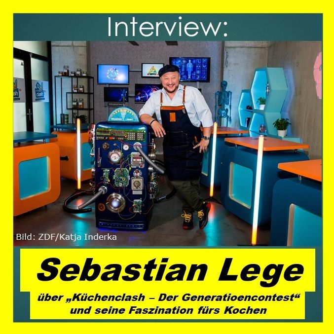 Sebastian Lege über "Küchenclash - Der Generationen-Contest" und seine Faszination fürs Kochen - Interview