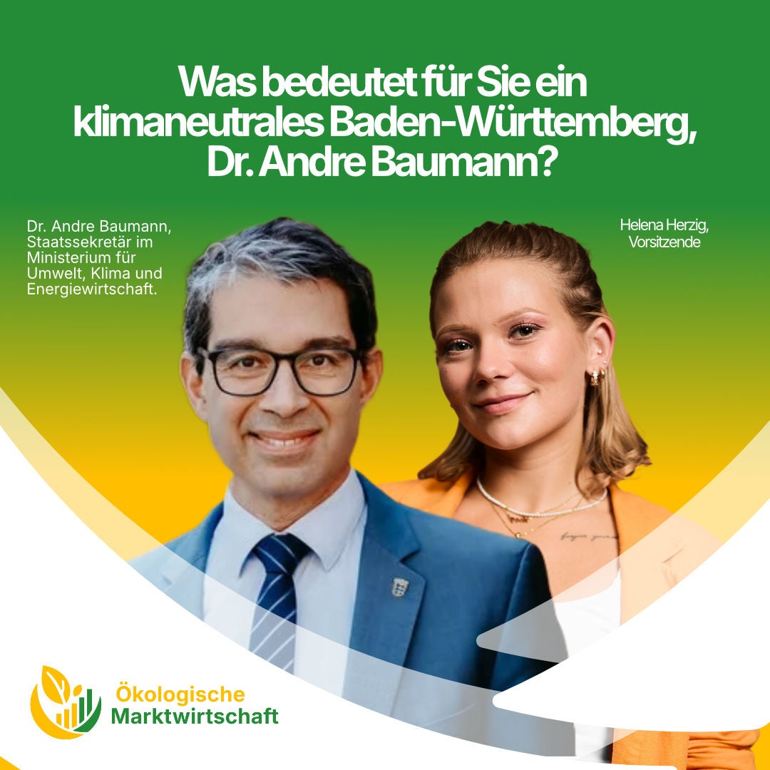 Was bedeutet für Sie ein klimaneutrales Baden-Württemberg, Dr. Andre Baumann?