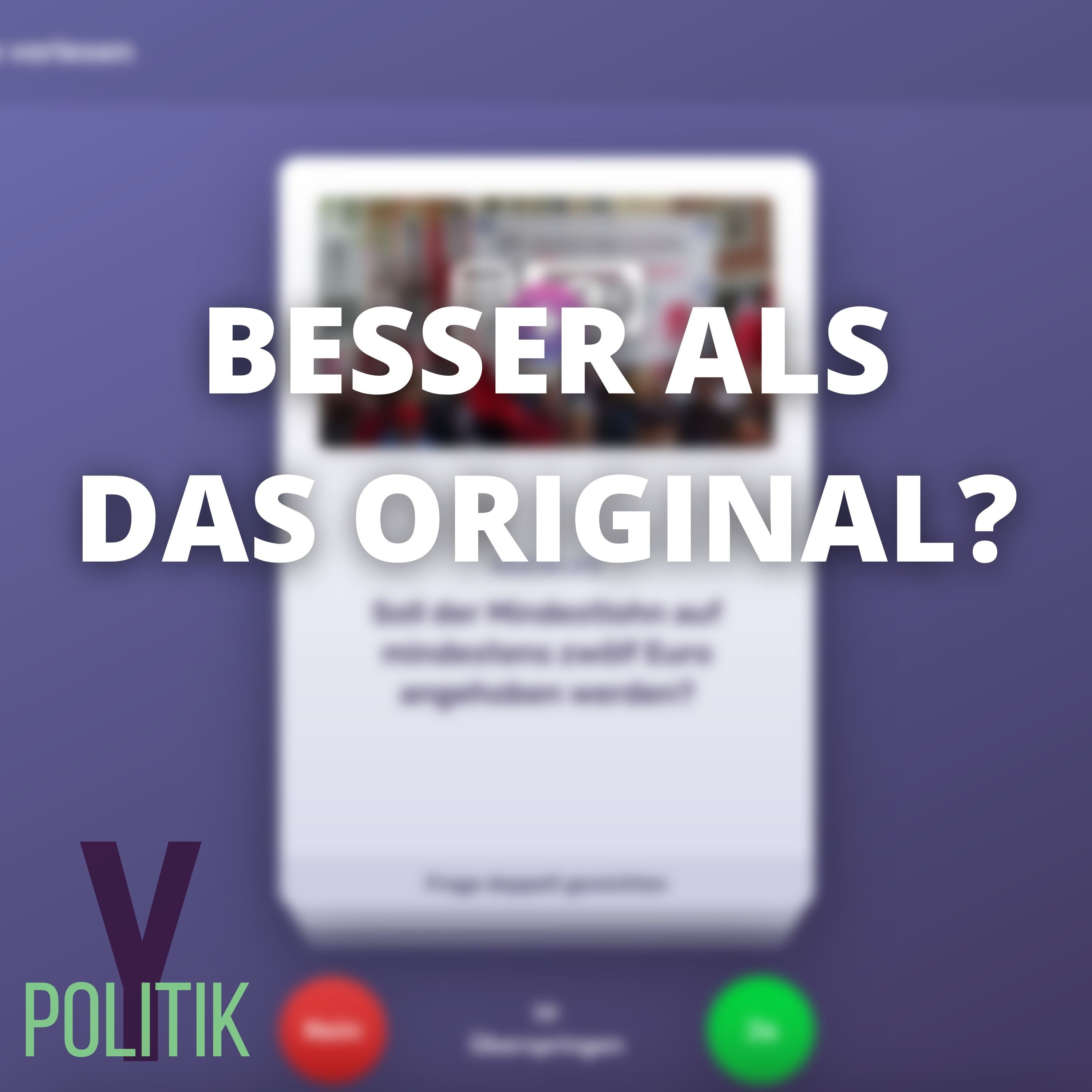 Wir suchen den besseren Wahl-O-Maten #Bundestagswahl