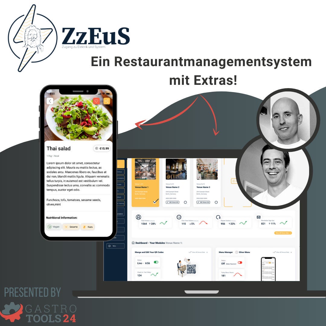 | Zzeus – Ein Restaurantmanagementsystem mit Extras
