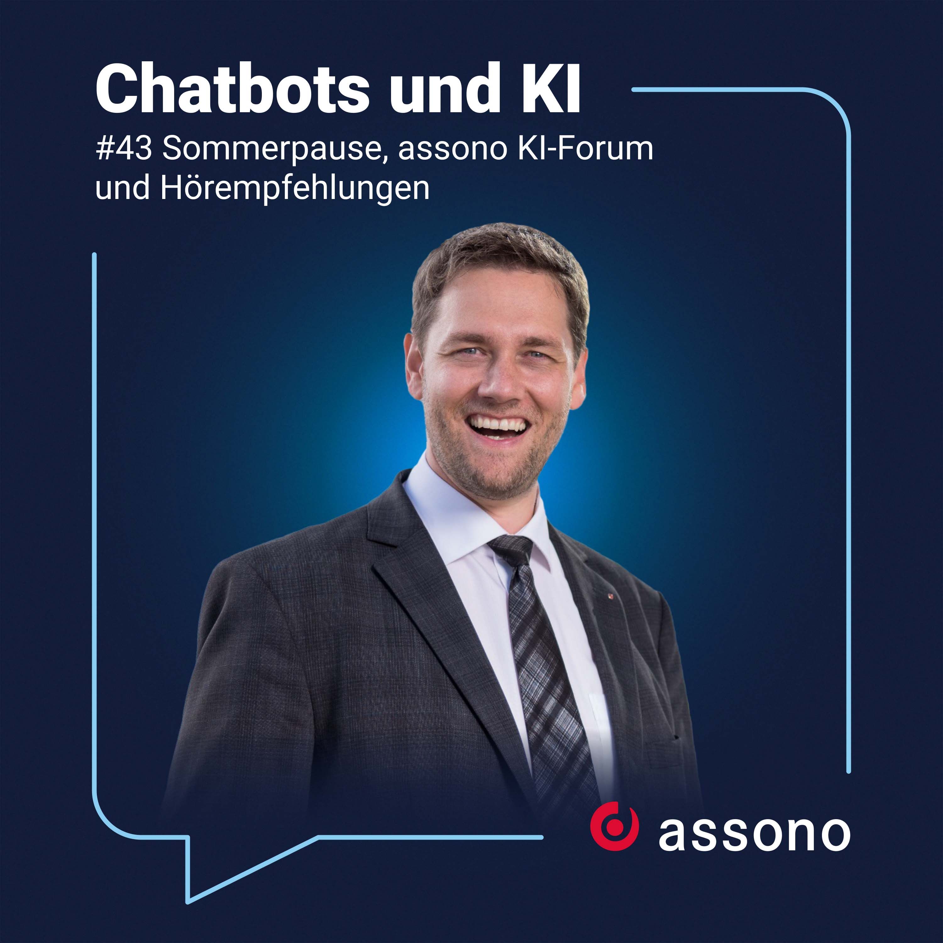 #043 Sommerpause, assono KI-Forum und Hörempfehlungen