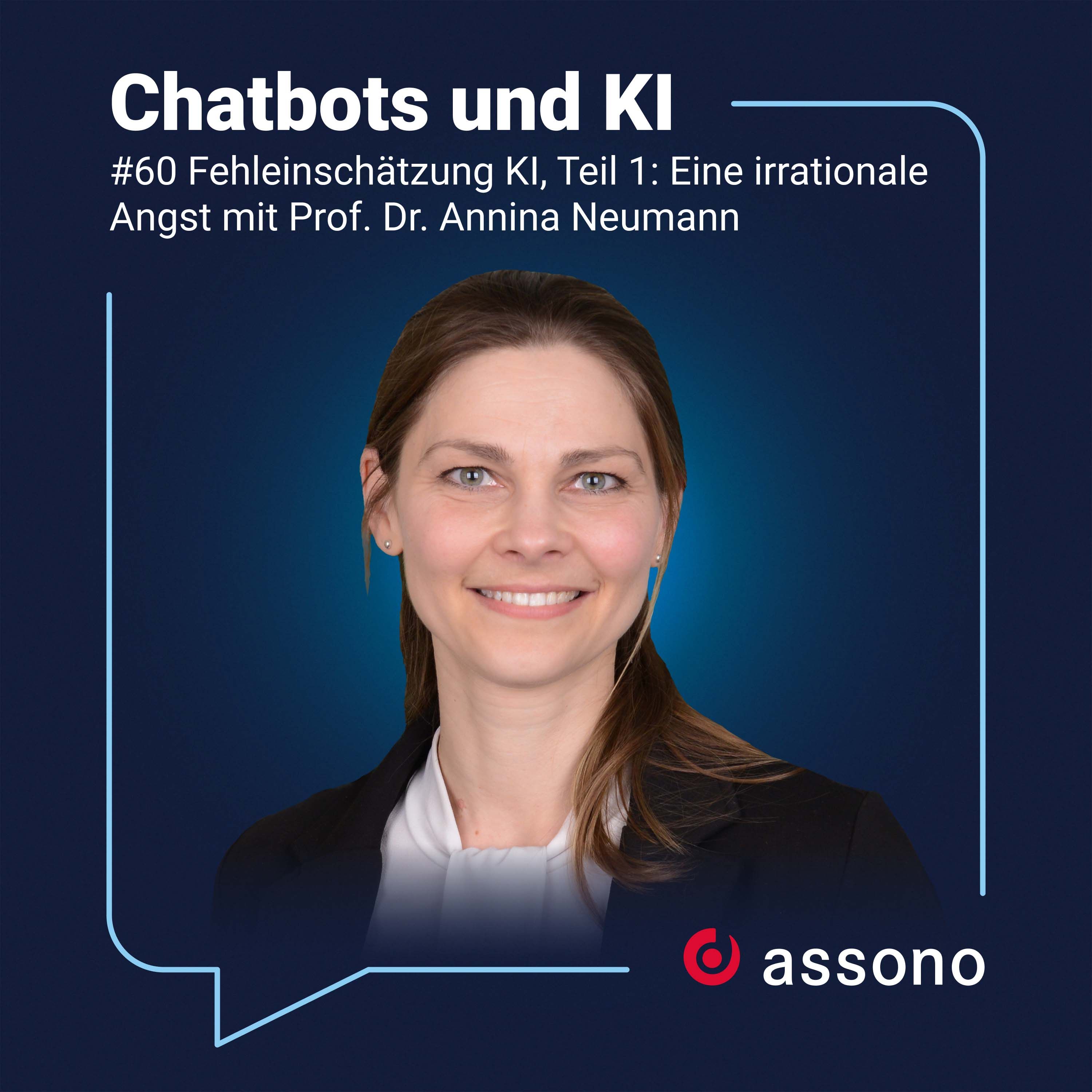 #060 Fehleinschätzung KI, Teil 1: Eine irrationale Angst mit Prof. Dr. Annina Neumann