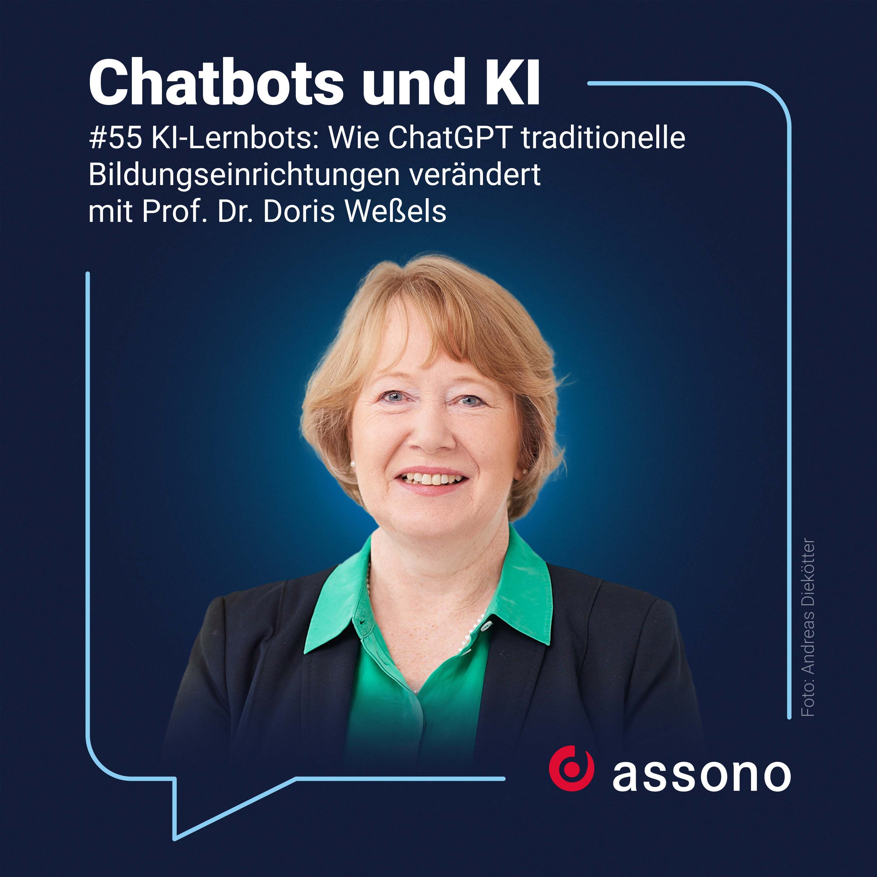 #055 KI-Lernbots: Wie ChatGPT traditionelle Bildungseinrichtungen verändert mit Prof. Dr. Doris Weßels