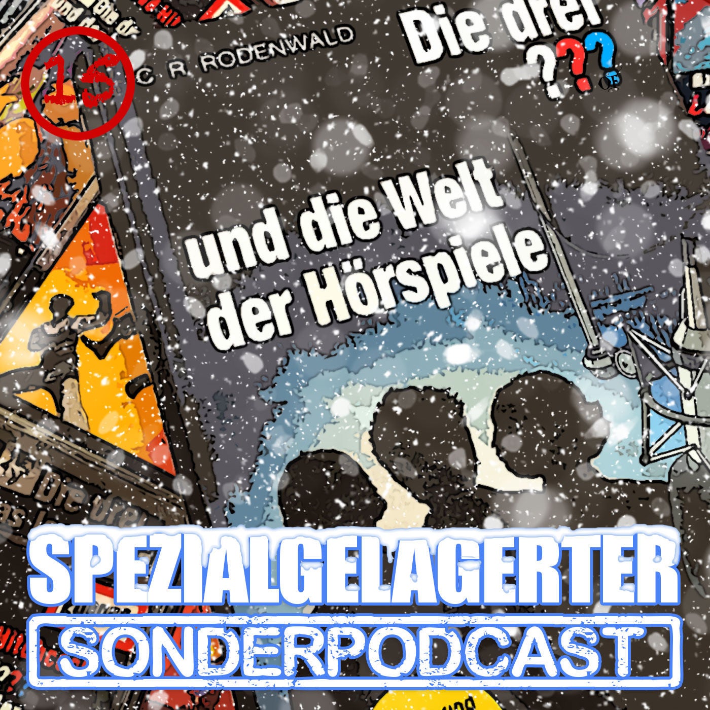 Spezialgelagerter Adventskalender 2020 - Tür 15: Lesung - Die drei ??? und die Welt der Hörspiele (von C.R. Rodenwald)