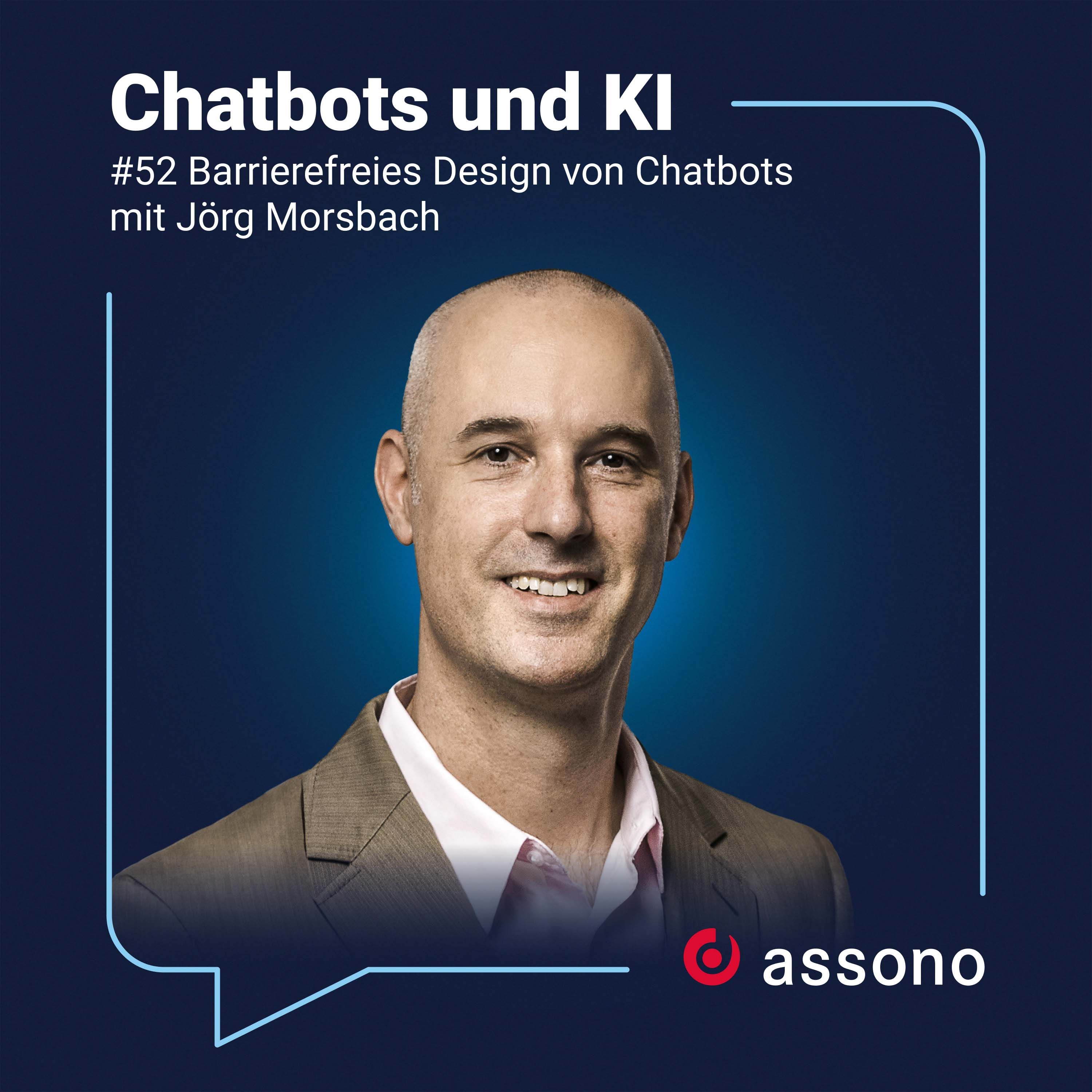 #052 Barrierefreies Design von Chatbots mit Jörg Morsbach