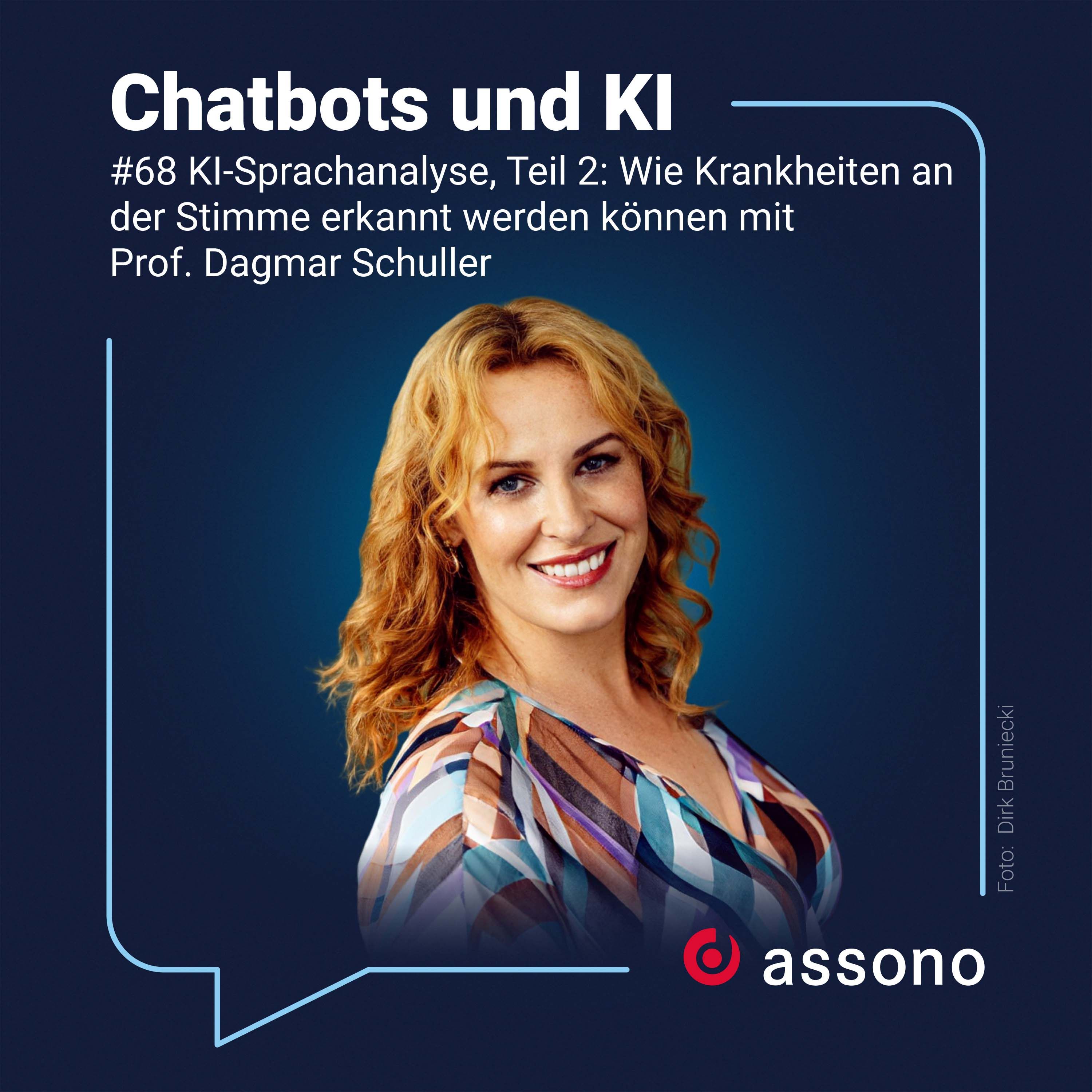 #068 KI-Sprachanalyse, Teil 2: Wie Krankheiten an der Stimme erkannt werden können mit Prof. Dagmar Schuller