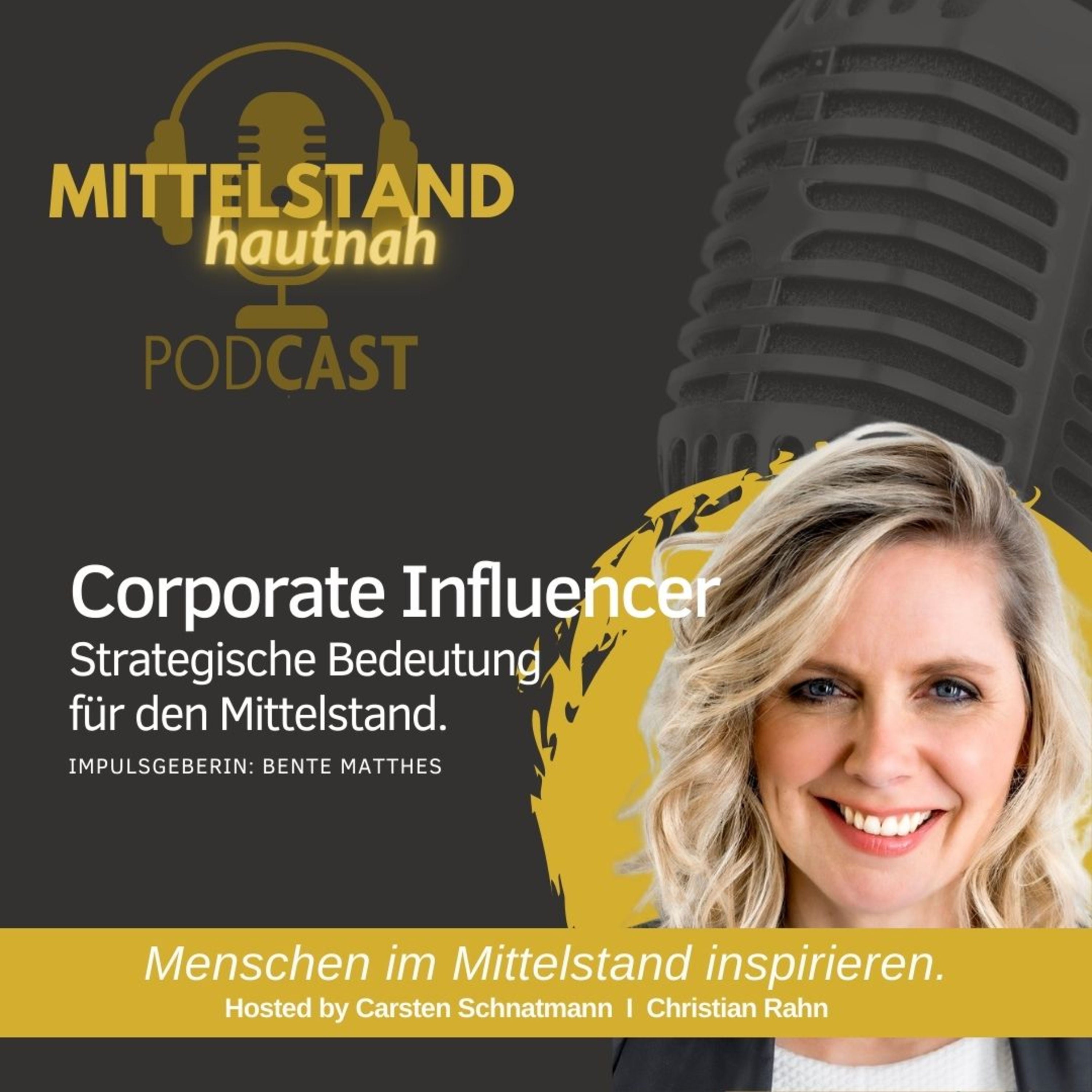 94 Corporate Influencer - Strategische Bedeutung für den Mittelstand