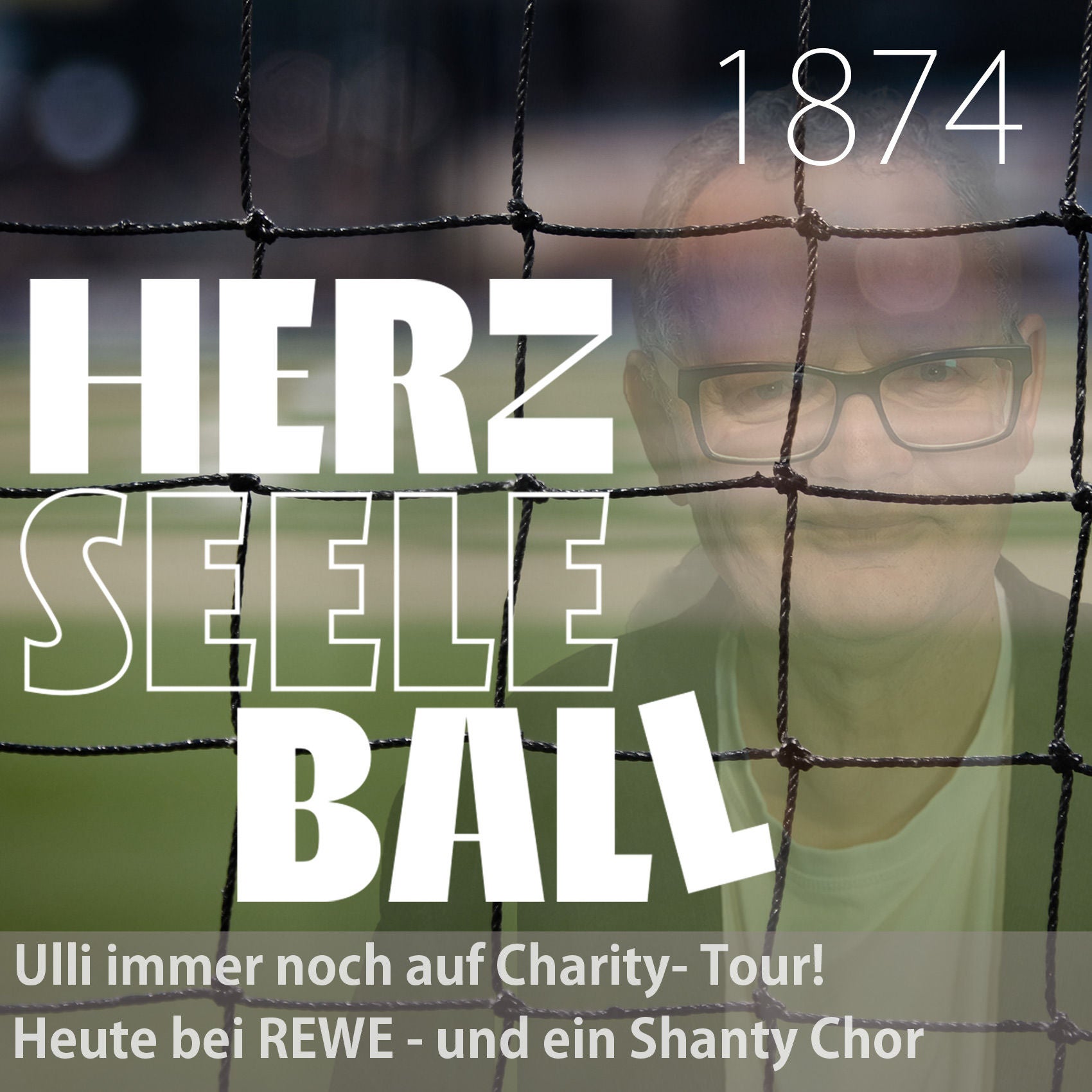 Ulli immer noch auf Charity- Tour! Heute bei REWE - und ein Shanty Chor