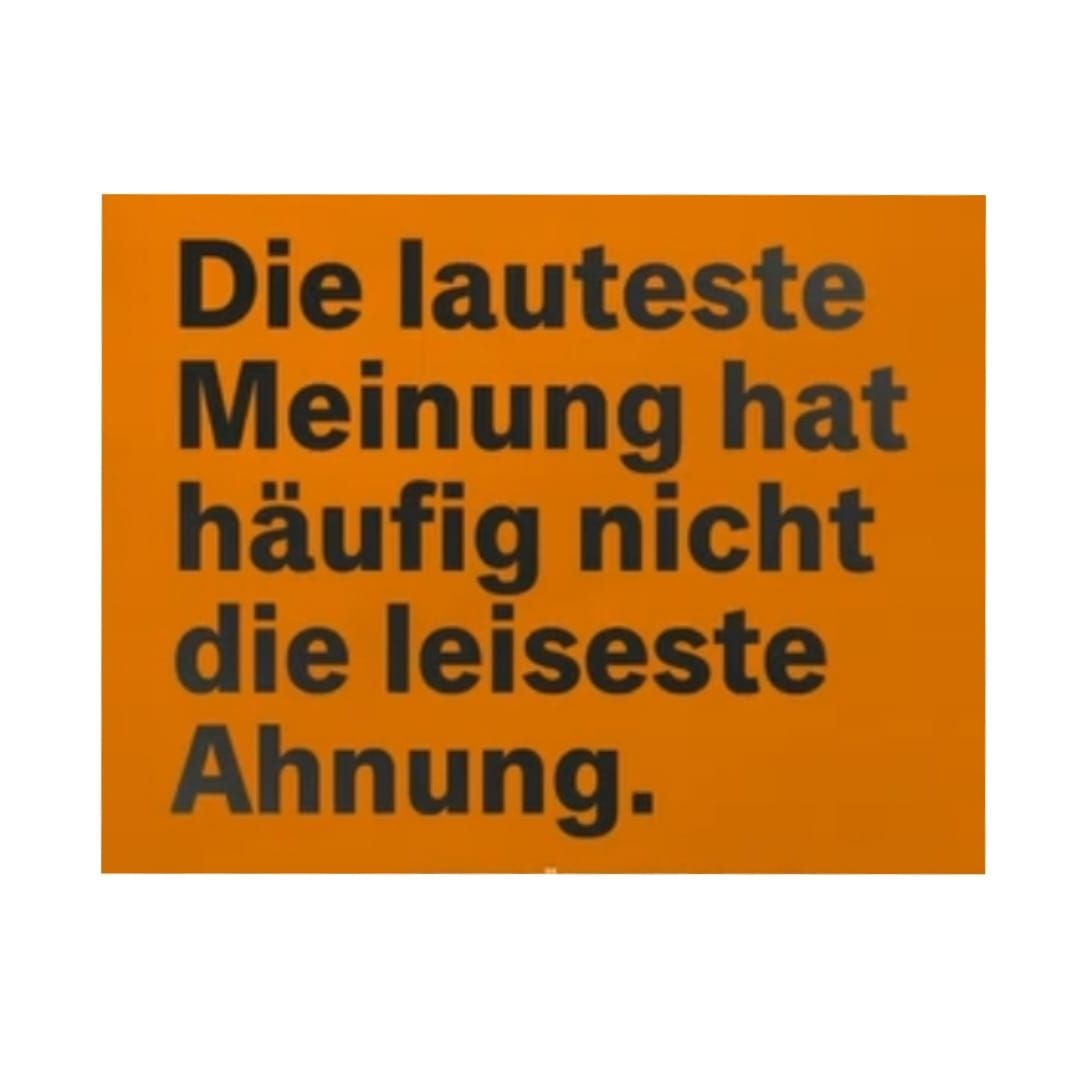 Zweifel ist der Bruder/die Schwester des Glaubens