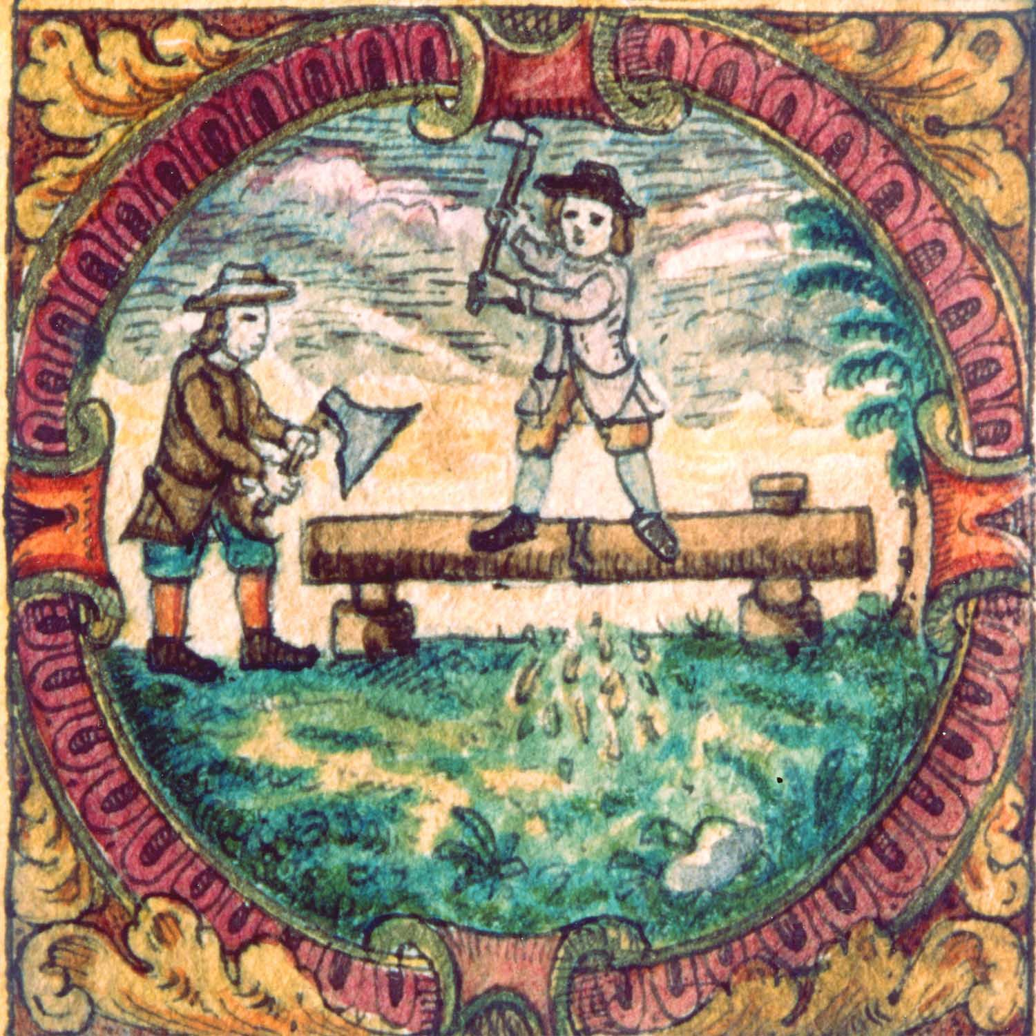 Holzausformung