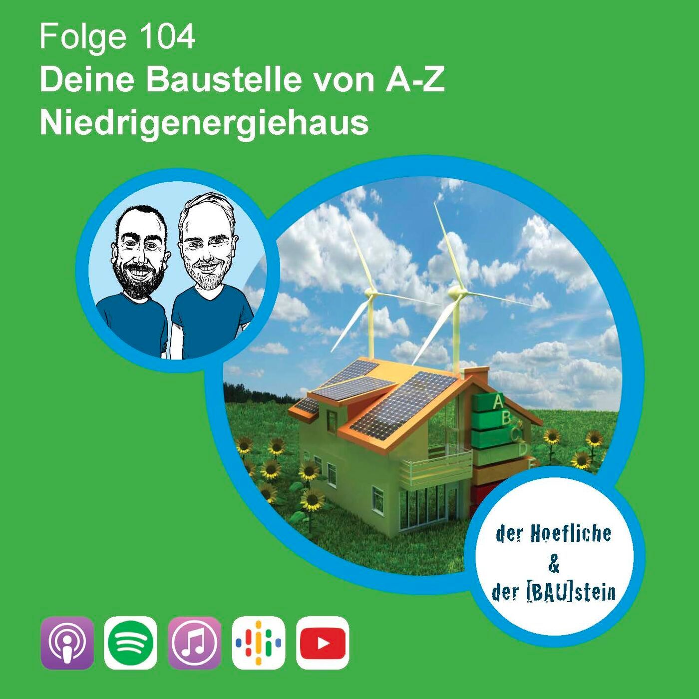 Deine Baustelle von A-Z Niedrigenergiehaus