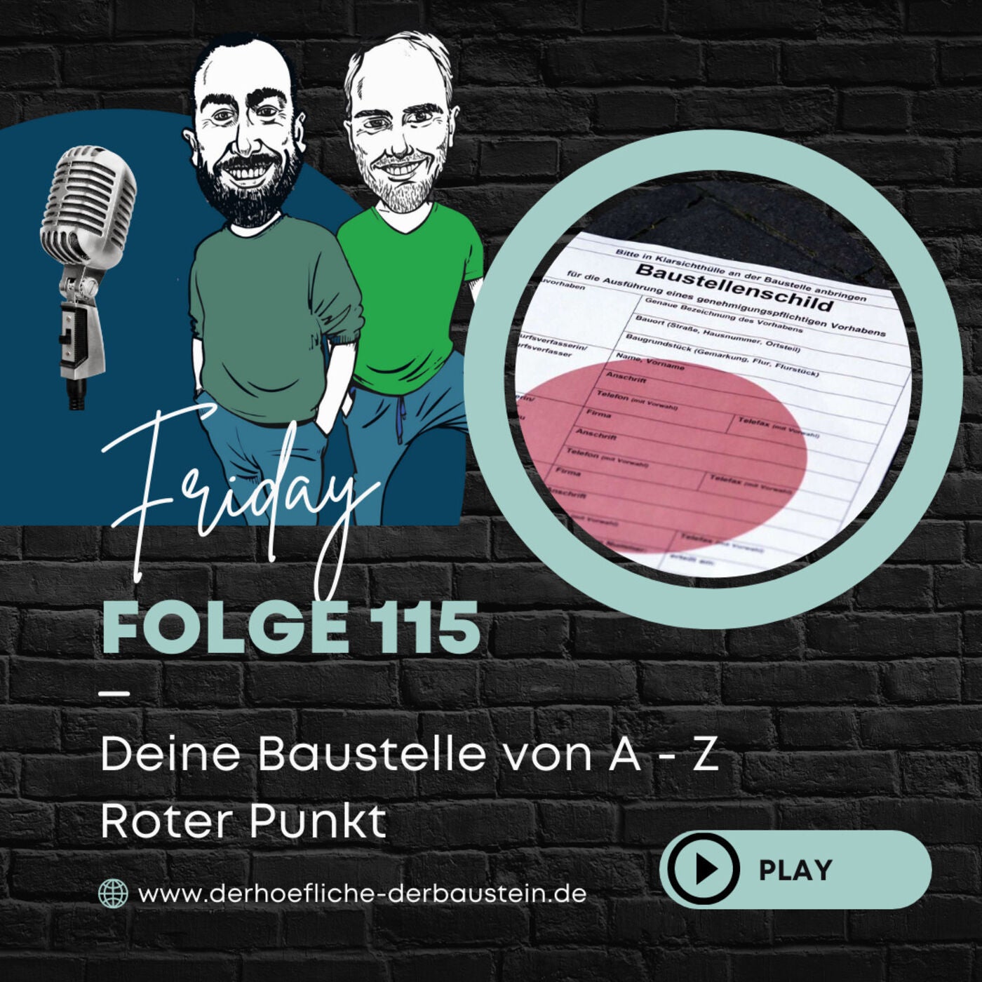 Deine Baustelle von A-Z - Roter Punkt