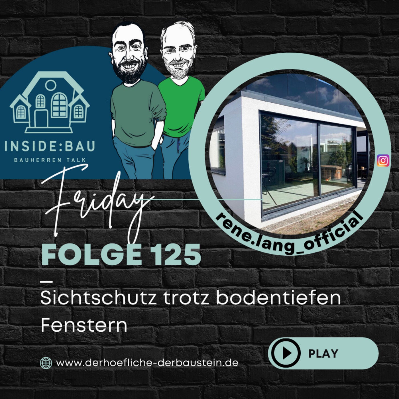 NSIDE:BAU - Sichtschutz trotz bodentiefen Fenster & Dachschräge clever nutzen - IG: Rene.lang_official