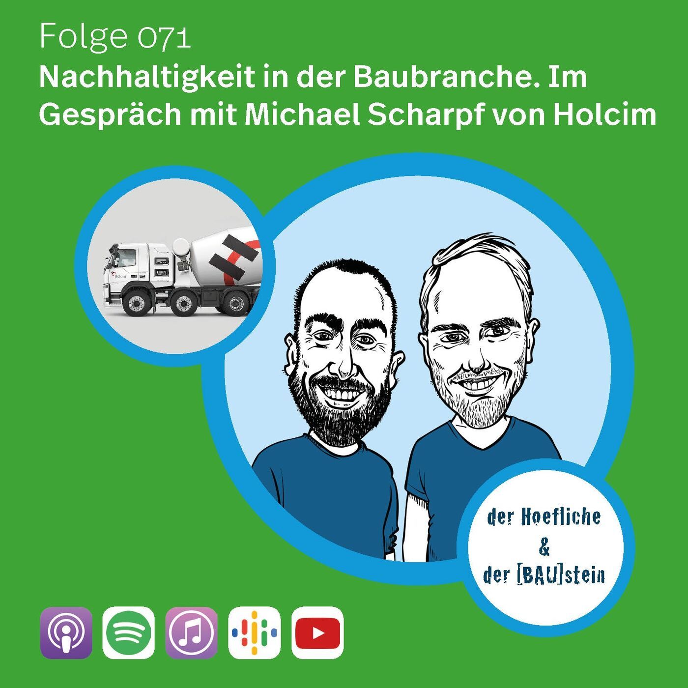 Nachhaltigkeit in der Baubranche - Im Gespräch Michael Scharpf von Holcim