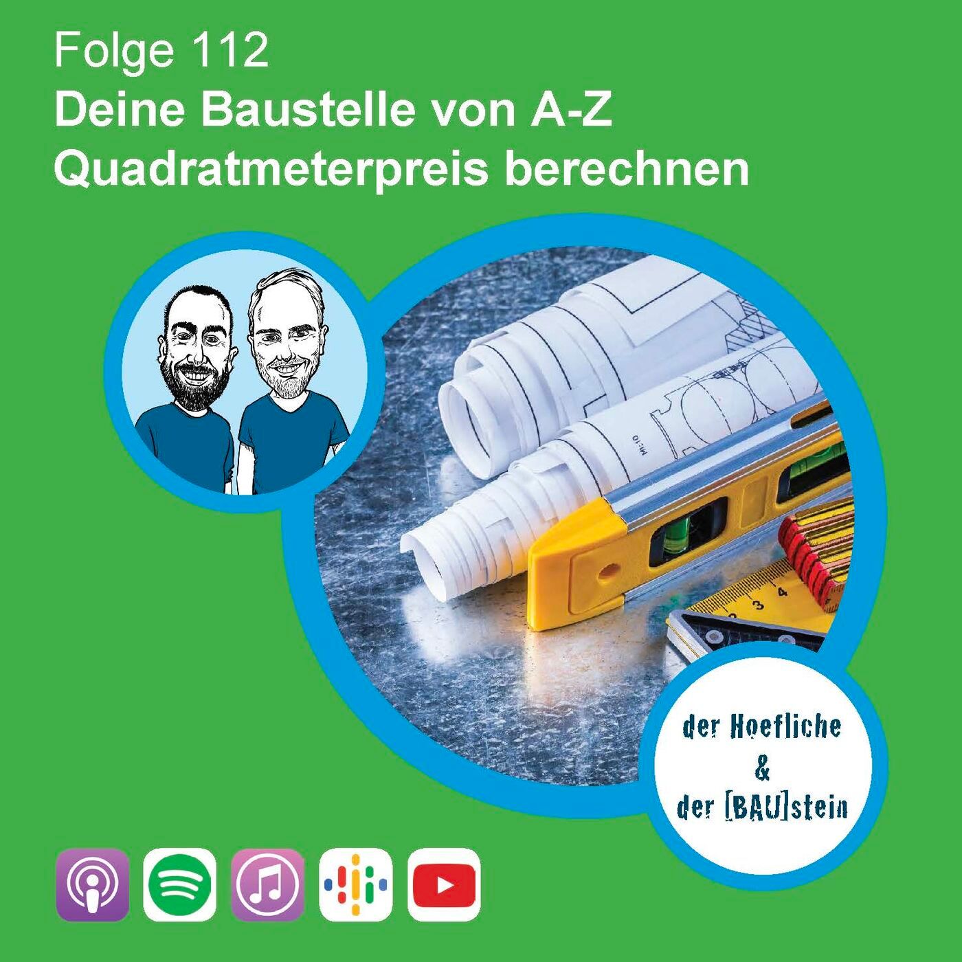 Deine Baustelle von A-Z - Quadratmeterpreis