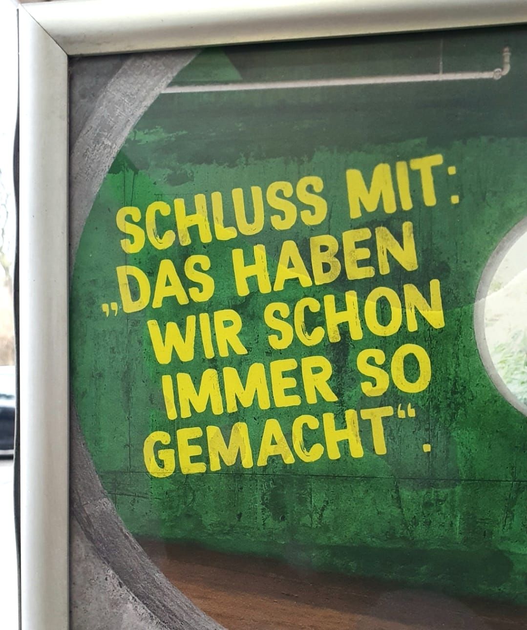 Hätte, hätte Fahradkette... Gott ermöglicht einen Neuanfang
