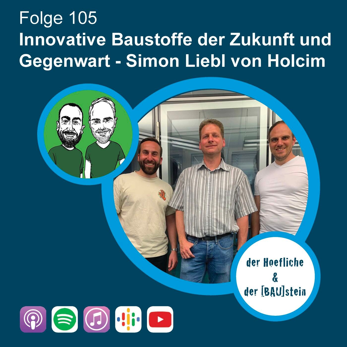 Innovative Baustoffe - Gegenwart und Zukunft - mit Simon Liebl von Holcim Deutschland