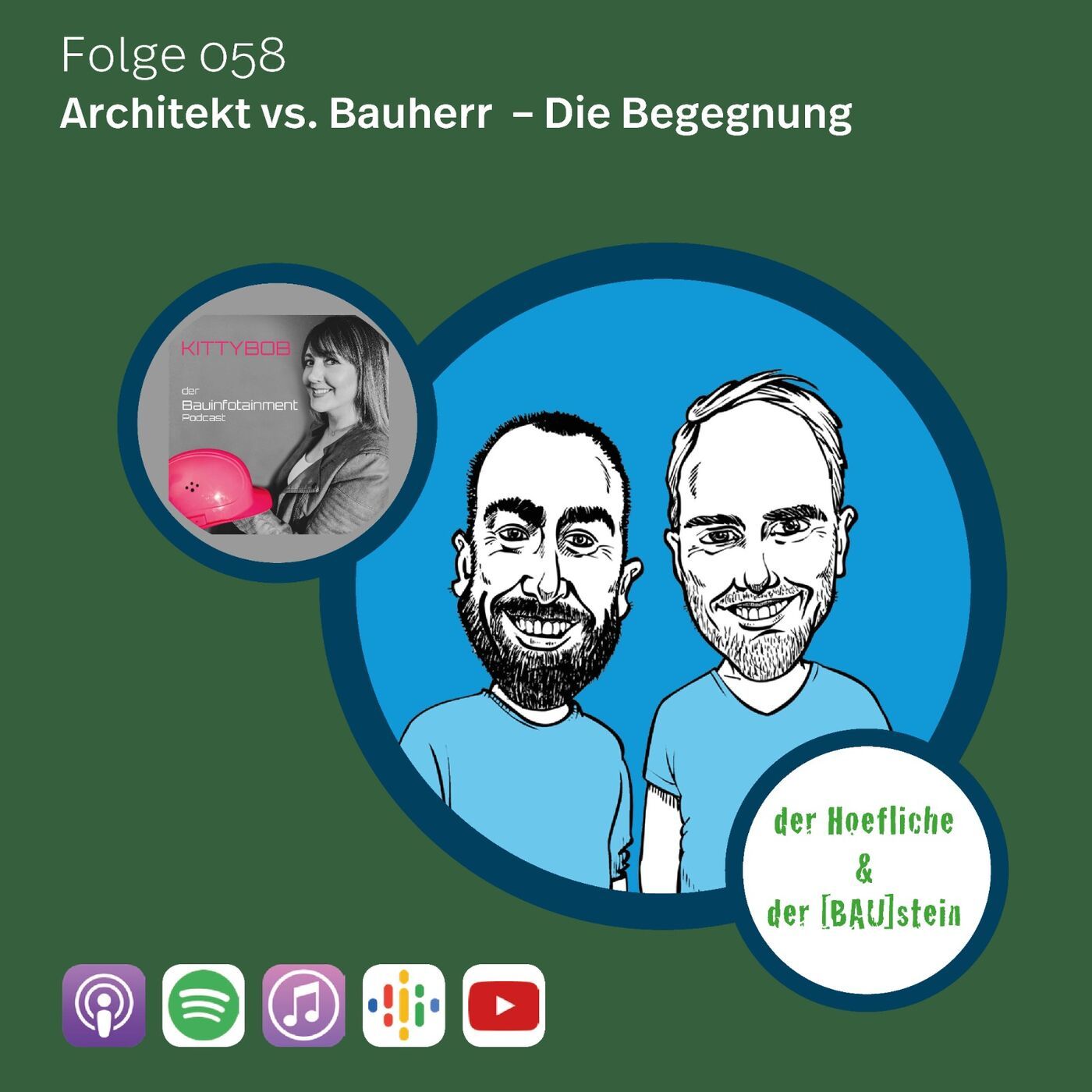 Kittybob zu Gast bei der Hoefliche und der BAUstein