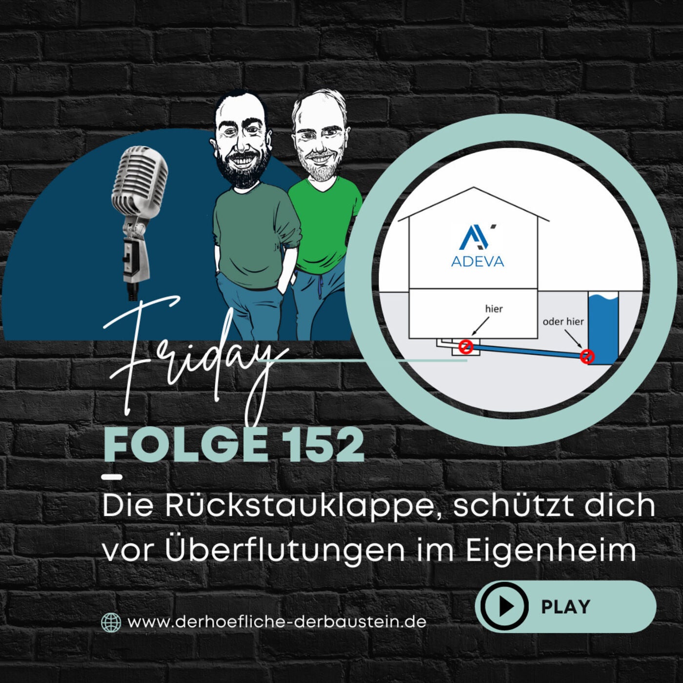 Wie kannst du dich vor Hochwasser schützen? Rückstauklappe