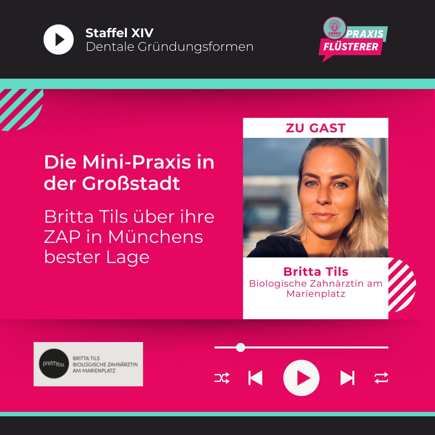 #188: Die Mini-Praxis in der Großstadt | Britta Tils über ihre ZAP in Münchens bester Lage