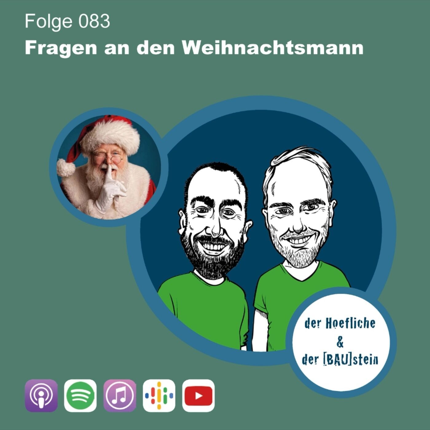 🎅🎄Der Weihnachtsmann im Bau Podcast der Höfliche & der BAUstein