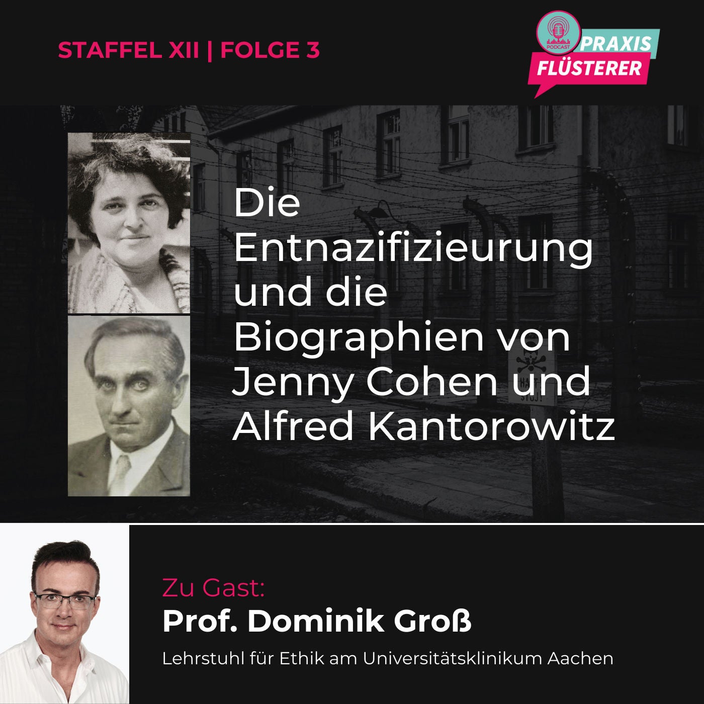 #148: Die Entnazifizierung und die Biographien von Jenny Cohen und Alfred Kantorowicz