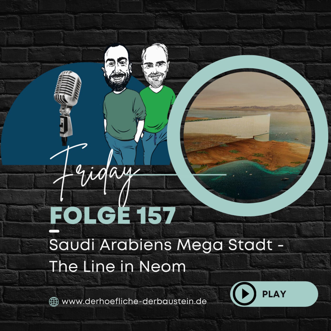 THE LINE - in Neom - Saudi Arabiens 500 Milliarden $ Stadt