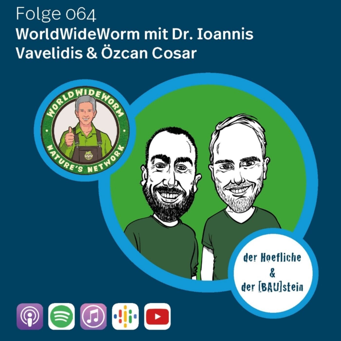 🐛WorldWideWorm mit Dr. Ioannis Vavelidis und *Özcan Cosar* - bekannt aus Bratwurst und Baklava