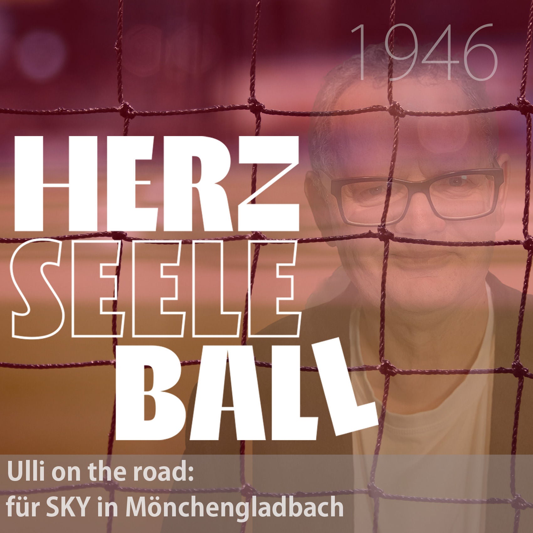 Ulli on the road: für SKY in Mönchengladbach