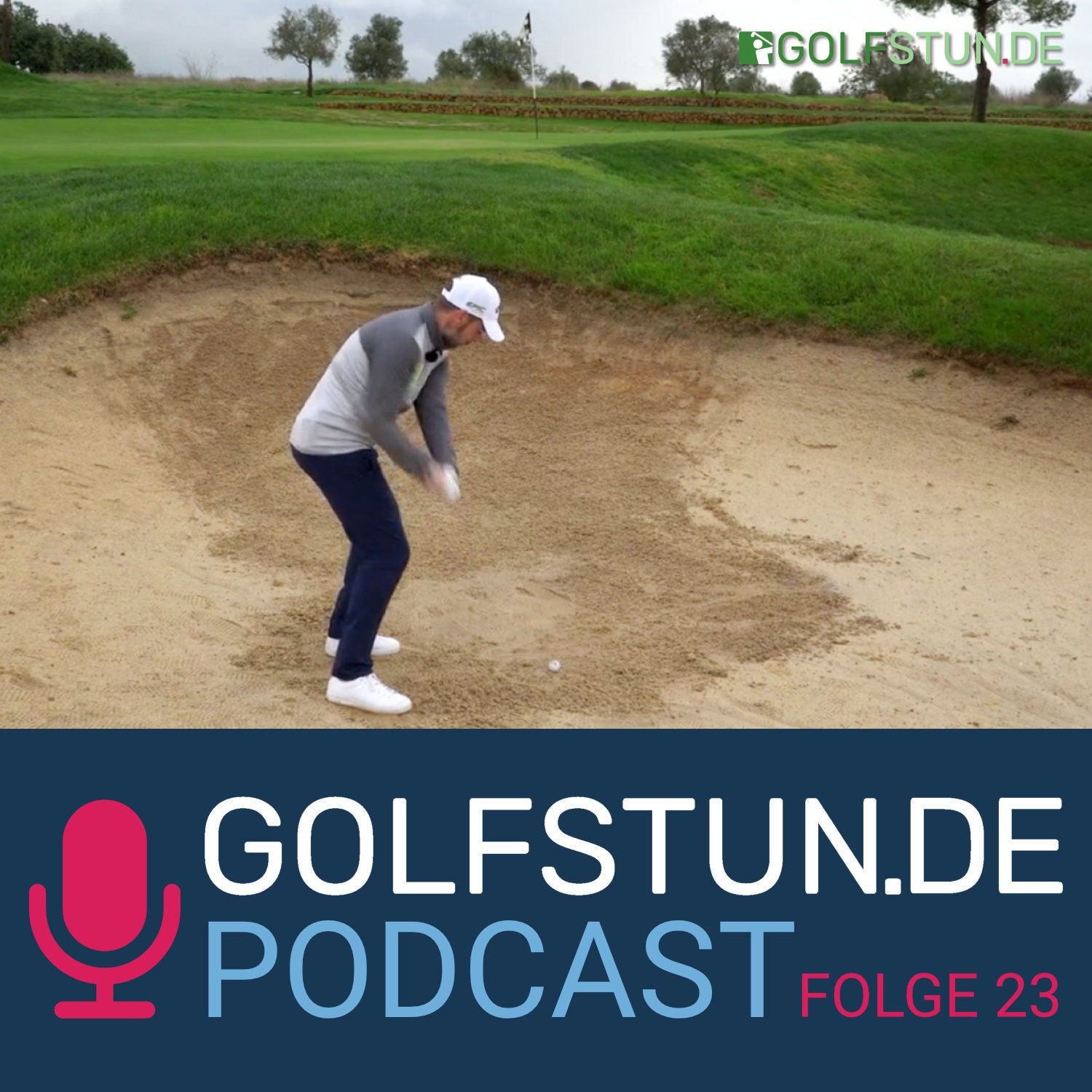 #23 Aus dem Bunker auf das Grün
