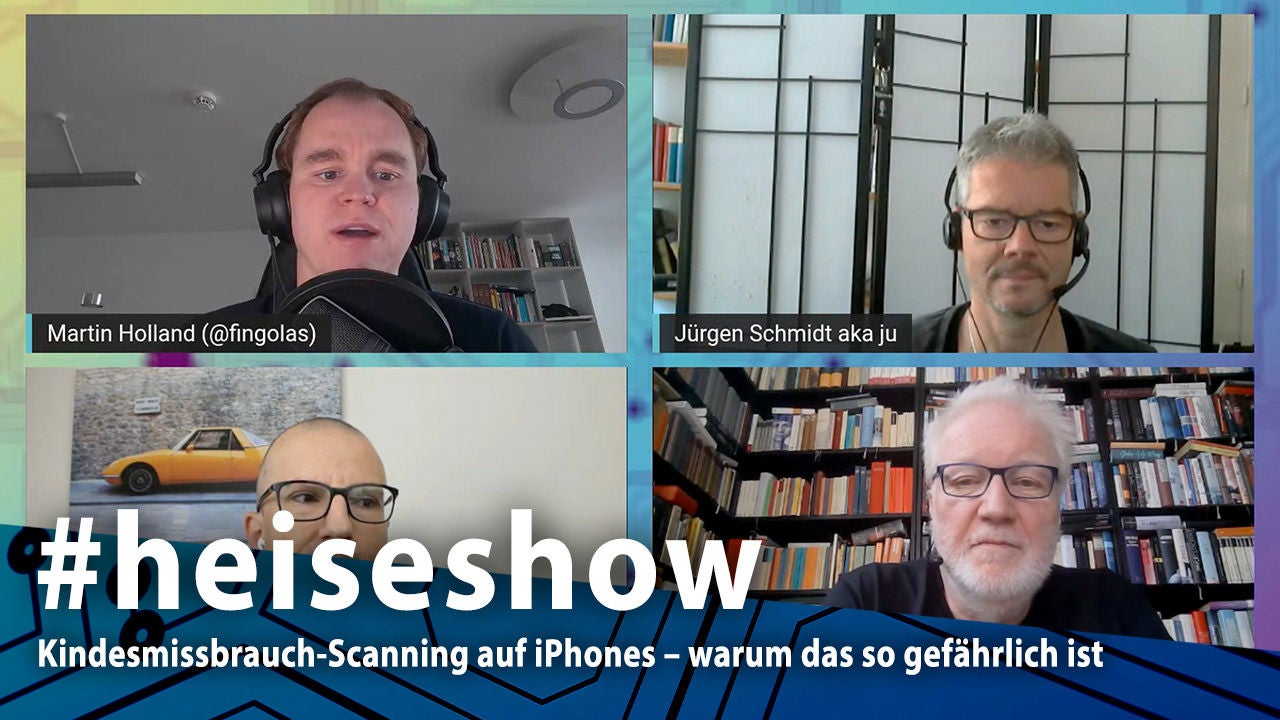 Kindesmissbrauch-Scanning auf iPhones – warum das so gefährlich ist | #heiseshow