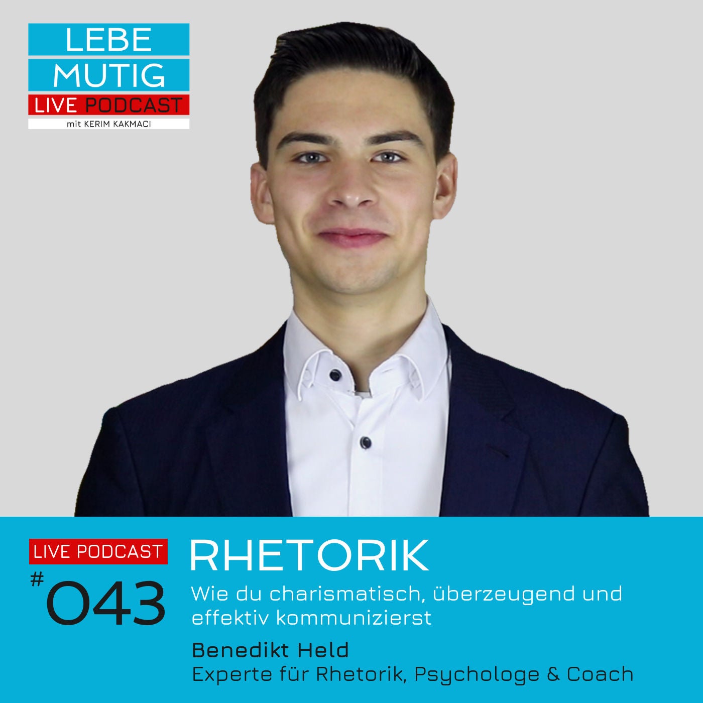 #043: RHETORIK - Wie du charismatisch, überzeugend und effektiv kommunizierst