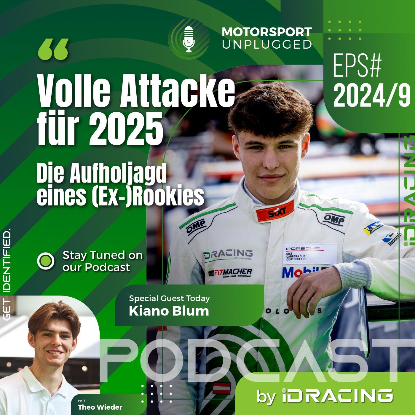 Volle Attacke für 2025 - Kiano Blum und der Sixt Porsche Carrera Cup