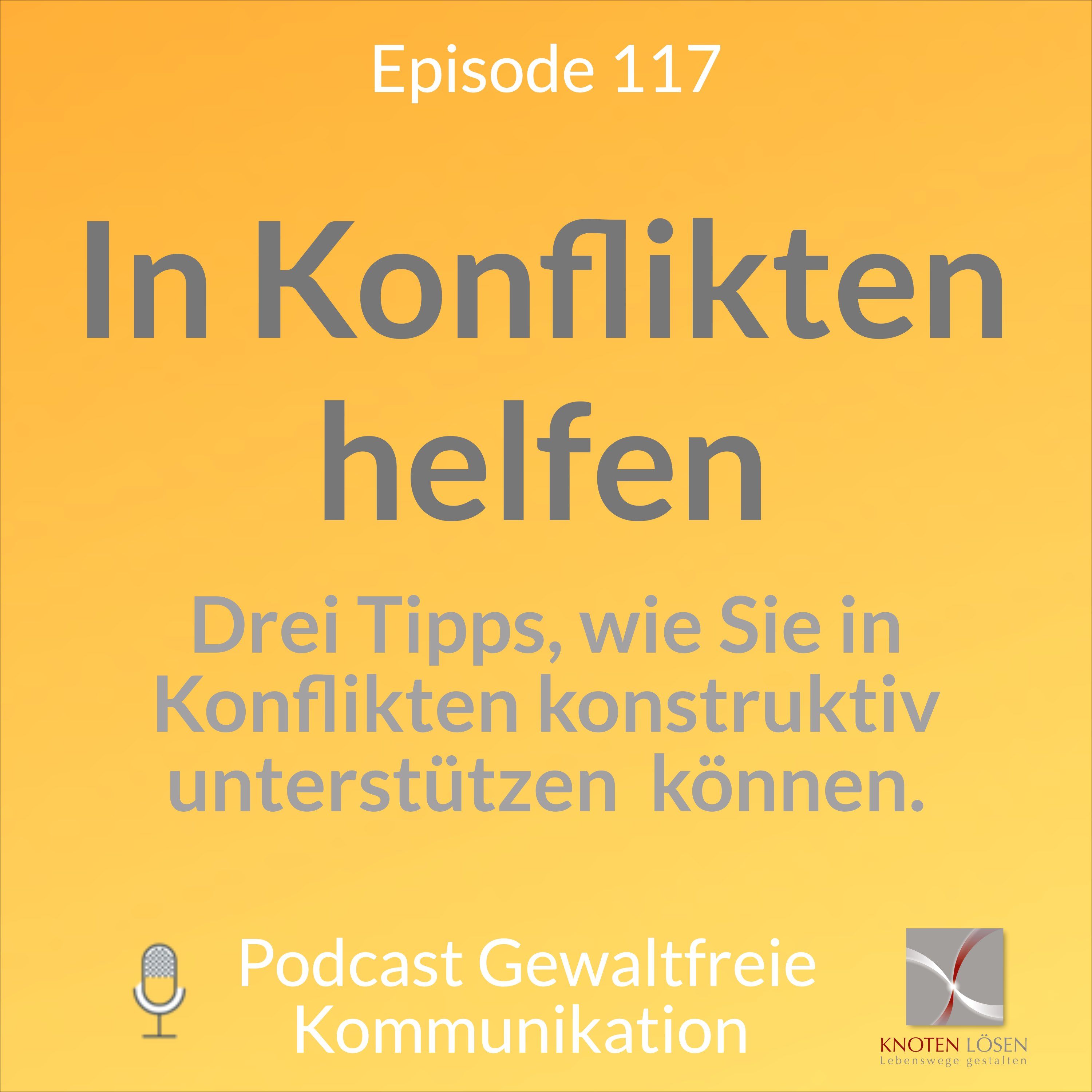 In Konflikten helfen