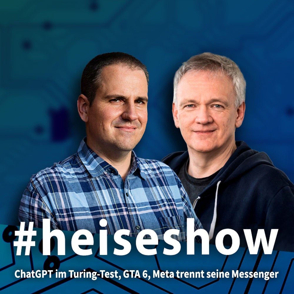 ChatGPT im Turing-Test, "GTA 6", Meta trennt seine Messenger | #heiseshow