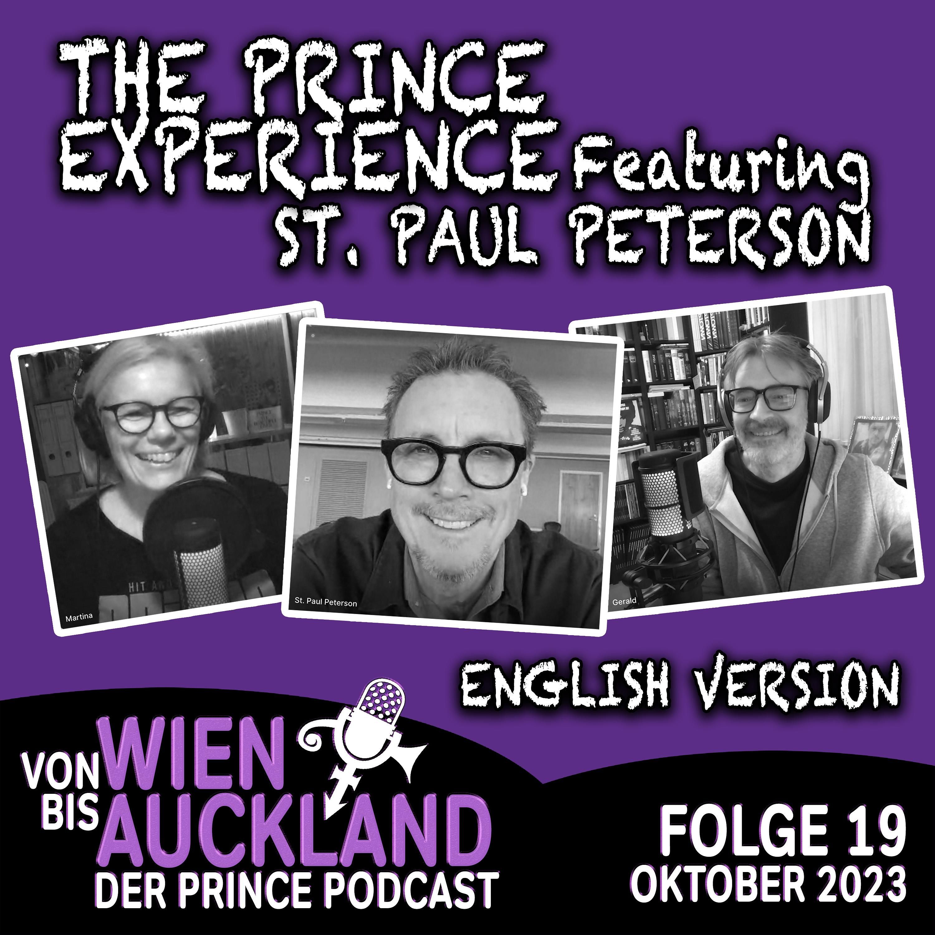 Folge 19: The Prince Experience featuring St. Paul Peterson (ENGLISH)