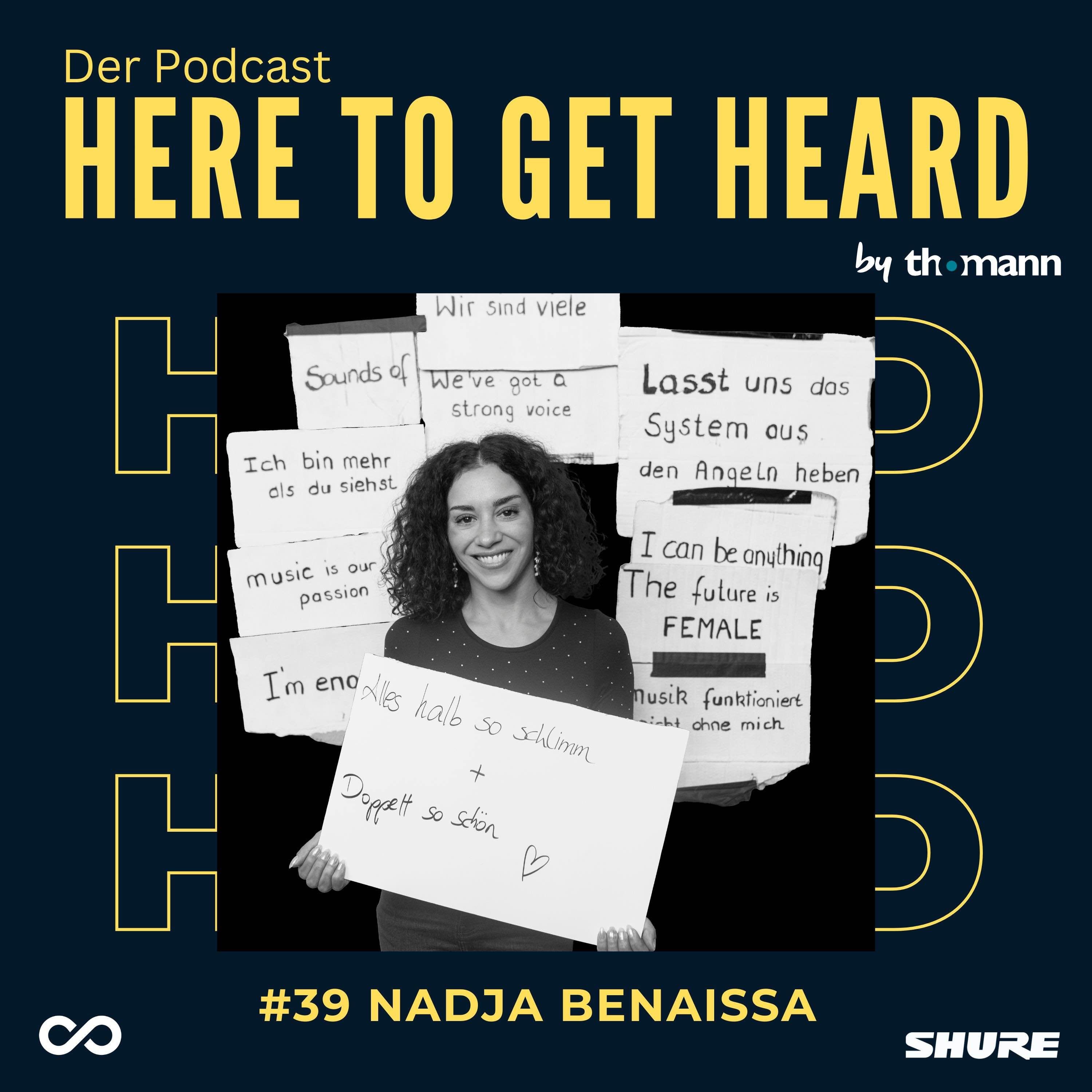 #39 Mit NADJA BENAISSA (No Angels) über Popstars, Lost-Sein, HIV und Geschlechtergerechtigkeit