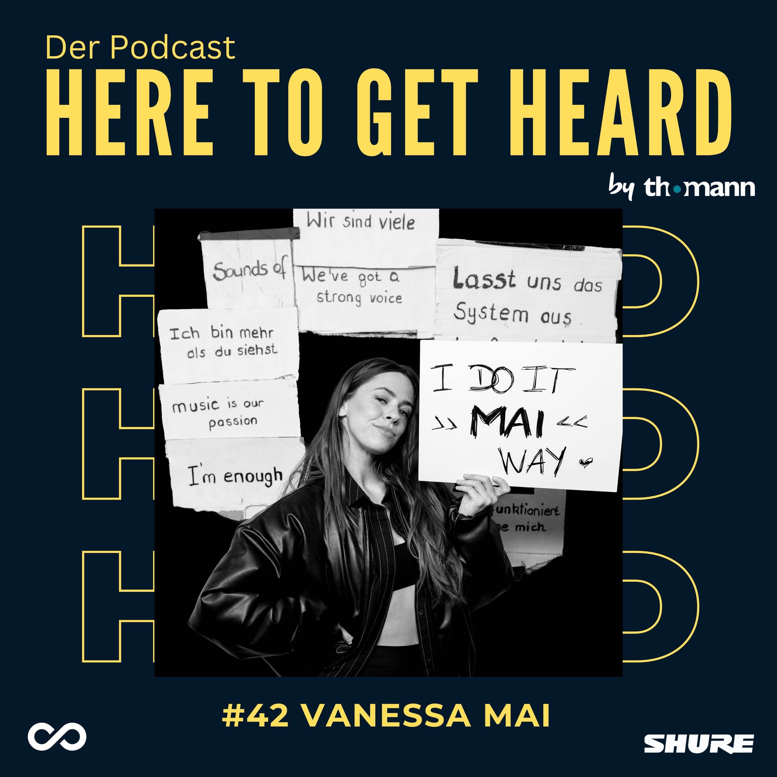 #42 Mit VANESSA MAI übers Ausbrechen aus patriarchalen Strukturen, Unabhängigkeit, Identitätskrise und Kommerzialität
