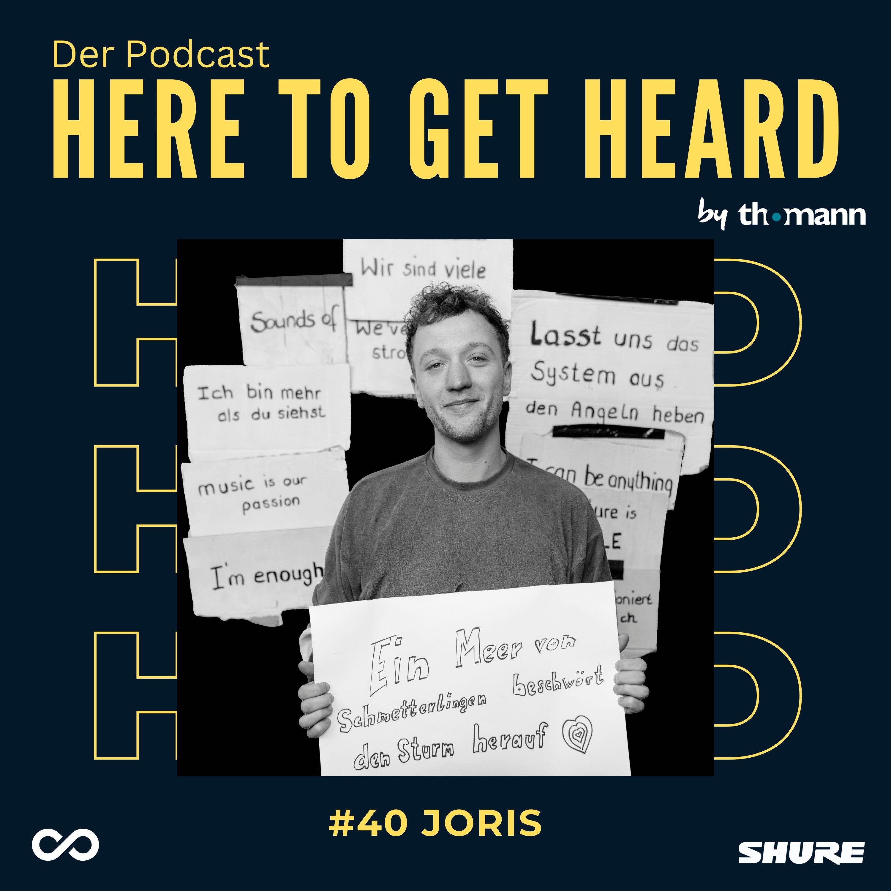#40 Mit JORIS über „zu viel retro“, Diskrepanzen, Geschlechtergerechtigkeit in der Musikbranche und politische Haltungen