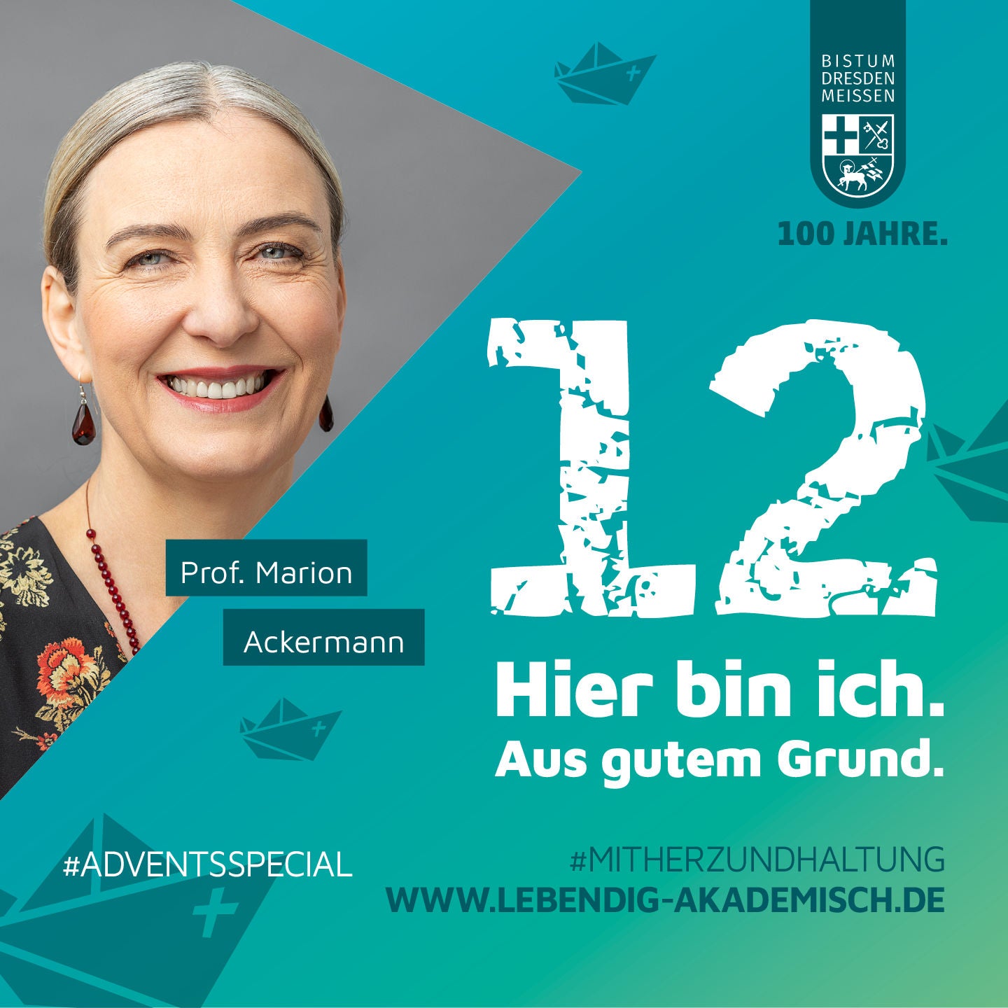 AdventsSpecial: Prof. Marion Ackermann