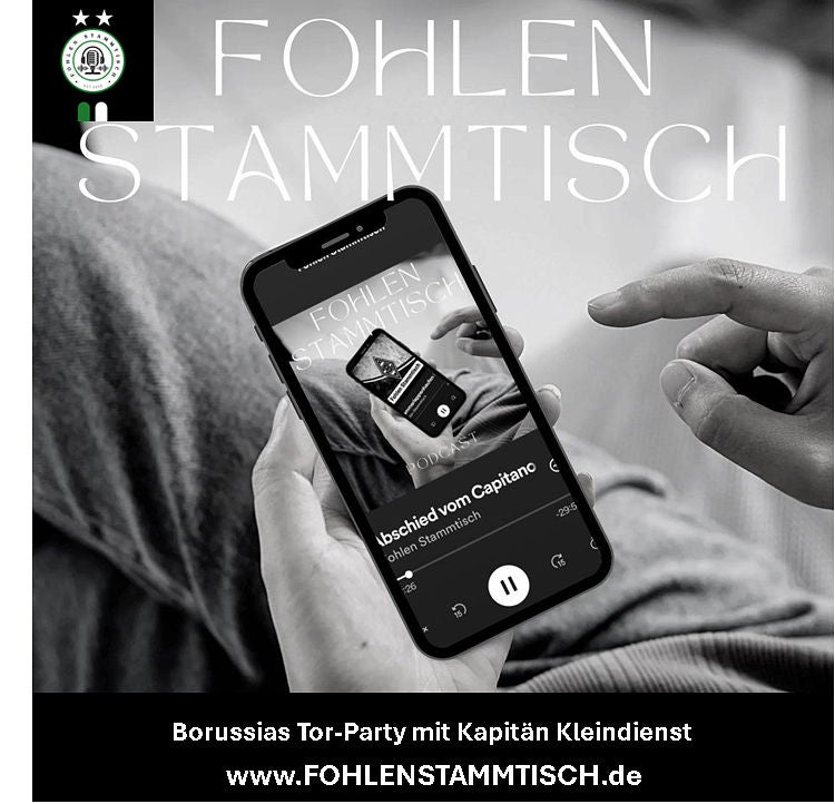 Fohlen Stammtisch - Borussias Tor-Party mit Kapitän Kleindienst