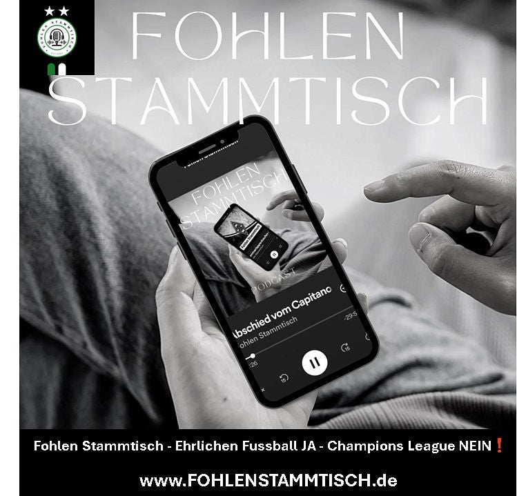 Fohlen Stammtisch - Ehrlichen Fussball JA - Champions League NEIN ❗