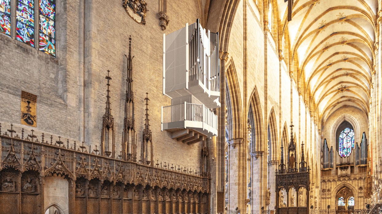 Ulmer Münster: neue Chororgel fertig - Einweihung am 1. Advent