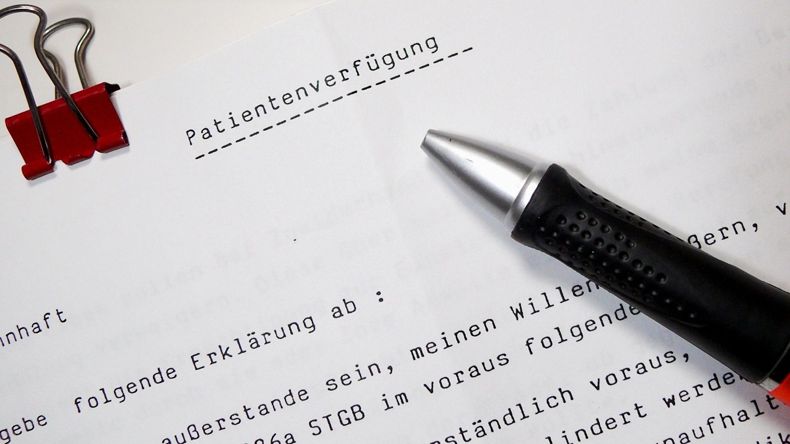 Verfügungen und Vollmachten: Brauch ich sowas? Was ist das überhaupt?