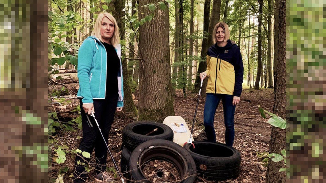 Biberach: Zwei Frauen kämpfen gegen Müll in Wald und Wiese