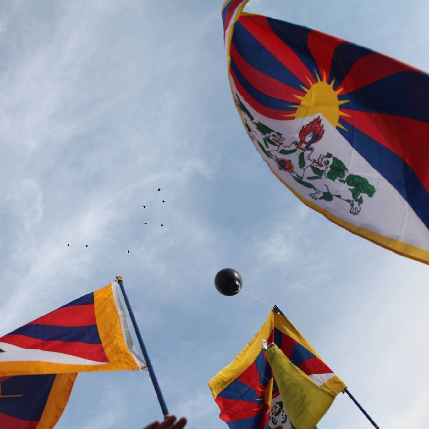 Jahrestag: Flagge zeigen für Tibet
