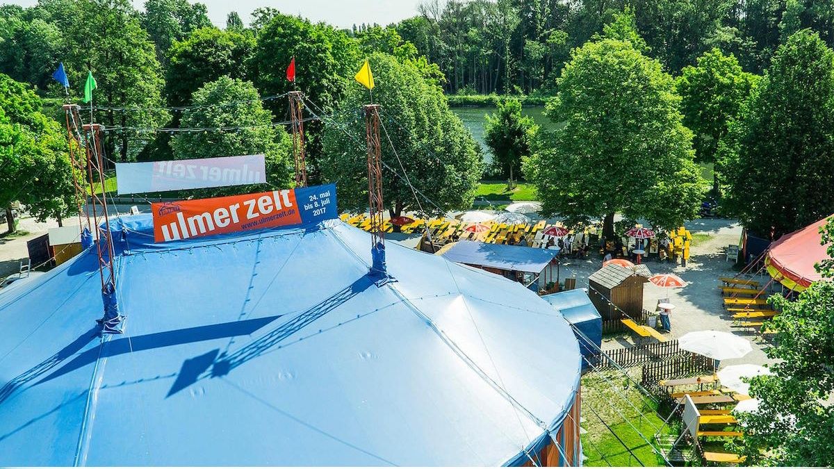 Heute gehts los: Endlich wieder Ulmer Zelt!