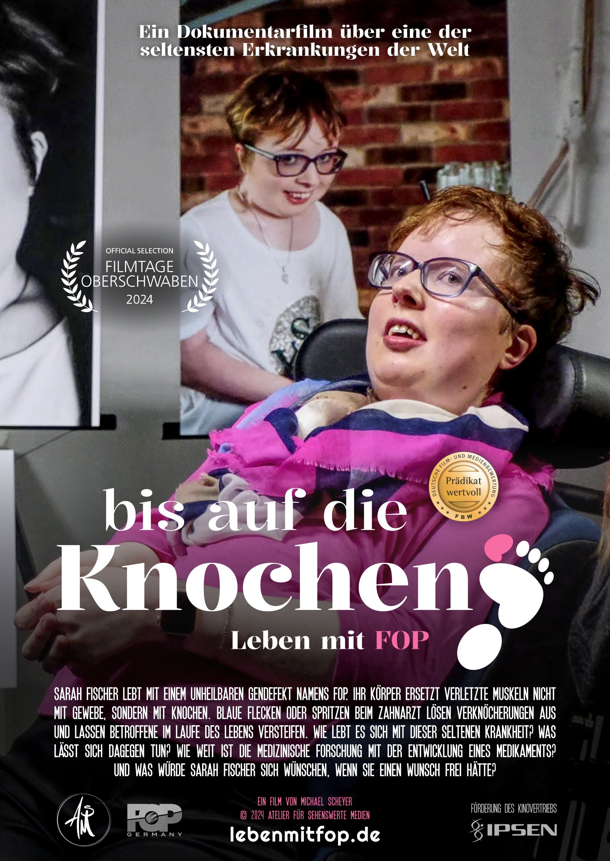 Bewegender Xinedome-Kinoabend: „Bis auf die Knochen – Leben mit FOP“
