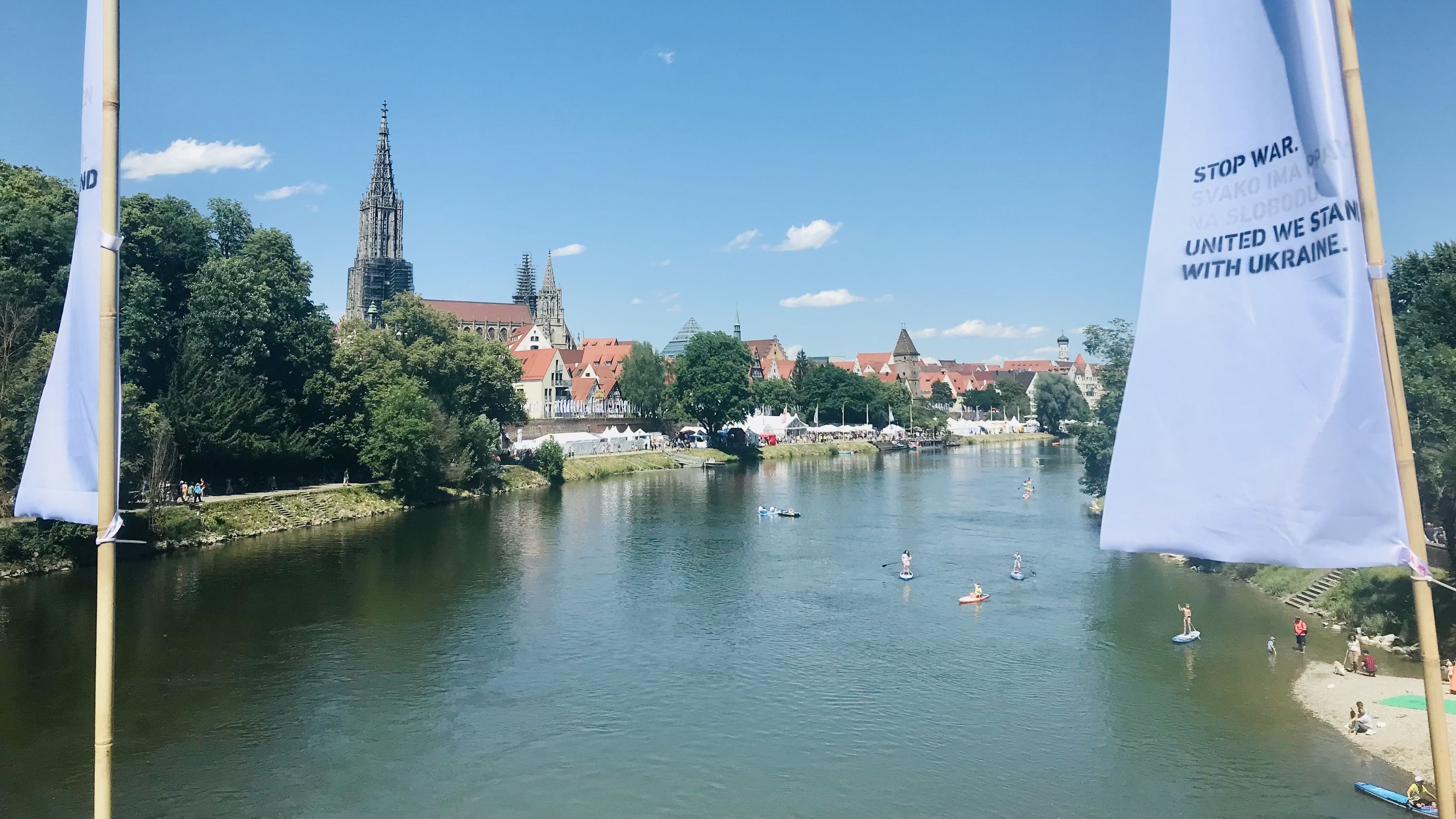 Sommer, Sonne, Donaufest: Das Internationale Donaufest Ulm/Neu-Ulm läuft!